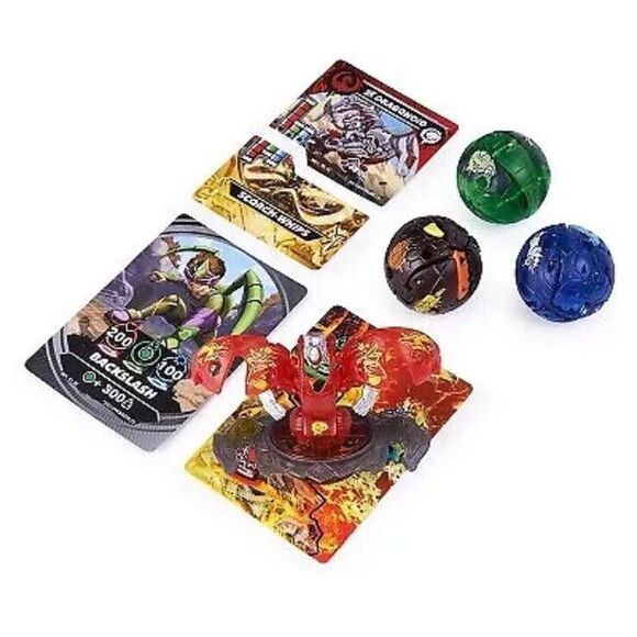 Bakugan Street Brawl Clash Pack 6 Bakugan Special Attack Cards Roblox Code Spin - Picture 3 of 9